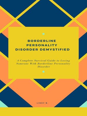 cover image of Borderline Personality Disorder Demystified